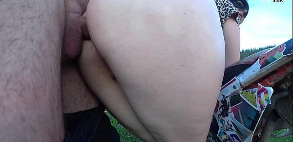  Brought Girlfriend to Forest It Fucked In Ass With Cum On Face